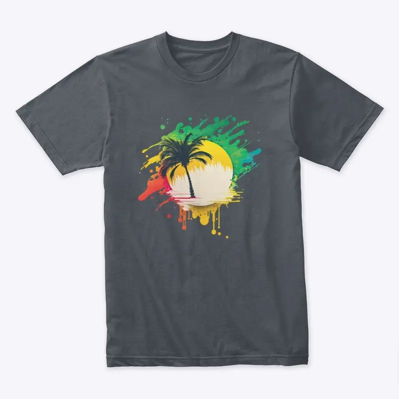 Palm Tree with a Splash of Fun