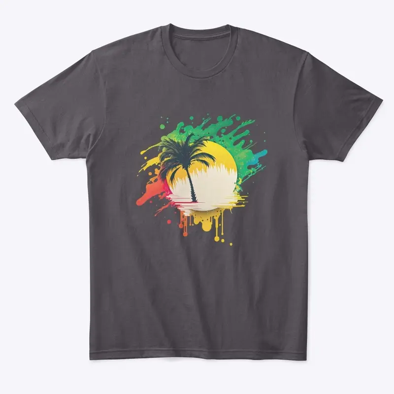 Palm Tree with a Splash of Fun