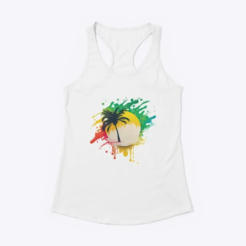 Palm Tree with a Splash of Fun